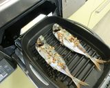 ココットであじの塩焼き~にんにくソース～作り方3写真