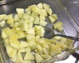 レンジでチンりんごの甘煮作り方2写真