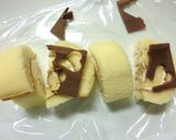 トロっと生チョコ✿塩バナナケーキ作り方5写真