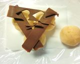 トロっと生チョコ★バナナシューピラミッド作り方4写真