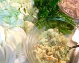 自慢のポテト生地キッシュ☆春野菜と桜エビ作り方1写真