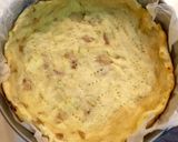 自慢のポテト生地キッシュ☆春野菜と桜エビ作り方3写真