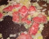 ネギ塩焼き肉チャーハン★作り方3写真