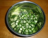 オクラ☆アボガドwith納豆作り方2写真