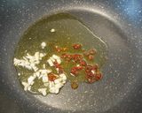 ほうれん草とベーコンの美味ペペロンチーノ作り方5写真