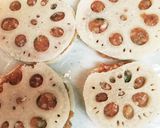 ♪れんこんのはさみ焼き♪作り方5写真