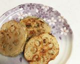 ♪れんこんのはさみ焼き♪作り方7写真