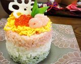 超簡単♬お寿司ケーキ作り方4写真