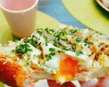 〓お好み焼き風トースト〓作り方8写真