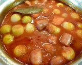 簡単ペコロスとウインナーのトマトソース煮作り方4写真