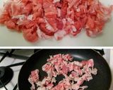 焼きそば風なソースご飯作り方1写真