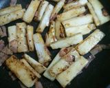 ＊やまいもサクッと！ベーコン炒め＊作り方2写真