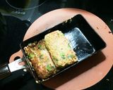 卵焼き器のお好み焼き作り方4写真