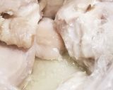 胸肉で♡やわらかクリーミー鶏ボナーラ☆*作り方2写真