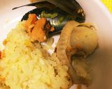 炊飯器で☆魚介ご飯作り方8写真