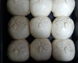 ちぎりパン　フクロウさん作り方5写真