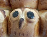 ちぎりパン　フクロウさん作り方7写真