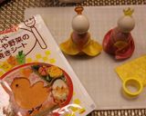 魚肉ソーセージで簡単♡お雛様とお内裏様作り方4写真