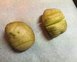 青のりたっぷり！和風ハッセルバックポテト作り方6写真