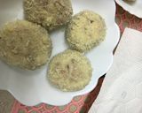 レンコンのハサミ揚げと椎茸の肉詰め作り方7写真