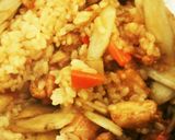 こってりウマ♥鶏ゴボウごはん作り方7写真