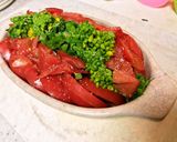 春一番!菜の花とトマトのオーブン焼き作り方2写真
