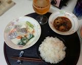 血管ダイエット662(豆乳リボン煎餅鍋)作り方3写真