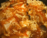 簡単ヘルシー♥キムチと豆腐のとろみスープ作り方5写真