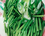 ニンニクの芽アンドいんげんカレー風味作り方2写真