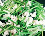 ニンニクの芽アンドいんげんカレー風味作り方3写真