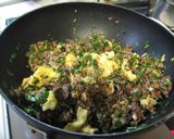 五穀玄米のガパオライス~作り方2写真