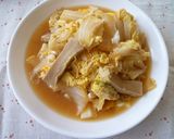 白菜＆こうや豆腐の卵とじ ♪♪作り方6写真