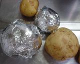 新じゃがで♪ベークドポテト作り方1写真