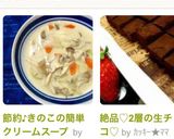 節約♪きのこの簡単クリームスープ作り方8写真