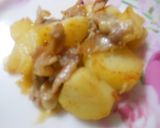 豚ばらとじゃが芋焼き　超簡単作り方3写真