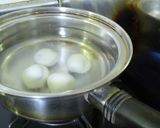 スライス生チョコで♪白玉しるこ作り方6写真