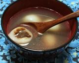 スライス生チョコで♪白玉しるこ作り方8写真