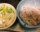 【節約】鳥むね肉のネギ塩だれ作り方2写真