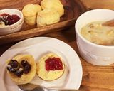 ホットビスケット ラムレーズンバター添え作り方11写真