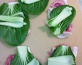 チンゲン菜豚巻き作り方1写真