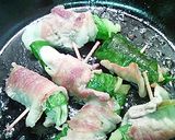 チンゲン菜豚巻き作り方5写真
