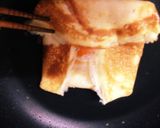 ハムと卵とチーズのガレット作り方3写真