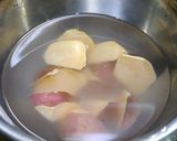 レンジで簡単！揚げない大学芋(純露)作り方1写真