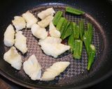 簡単！タラとオクラの塩アン掛け作り方5写真