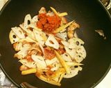 カリカリ豚バラと根菜のピリ辛味噌炒め作り方9写真