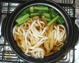 鯖缶で味噌そぼろ・簡単うどん♪うどんすき作り方9写真