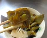 最速の生めかぶ筍煮作り方3写真