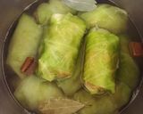 野菜たっぷりヘルシーロールキャベツ作り方6写真