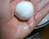 スライス生チョコで♪きなこもち作り方2写真