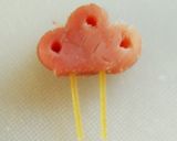 キャラ弁　お雛様　おにぎり　ひな祭り♬　作り方8写真